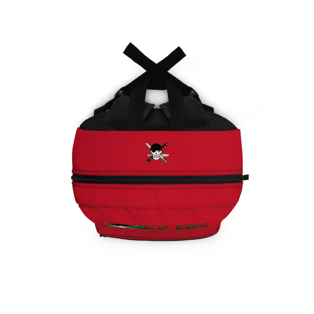 Roronoa Zoro One Piece Anime Backpack Dark red 🗡️