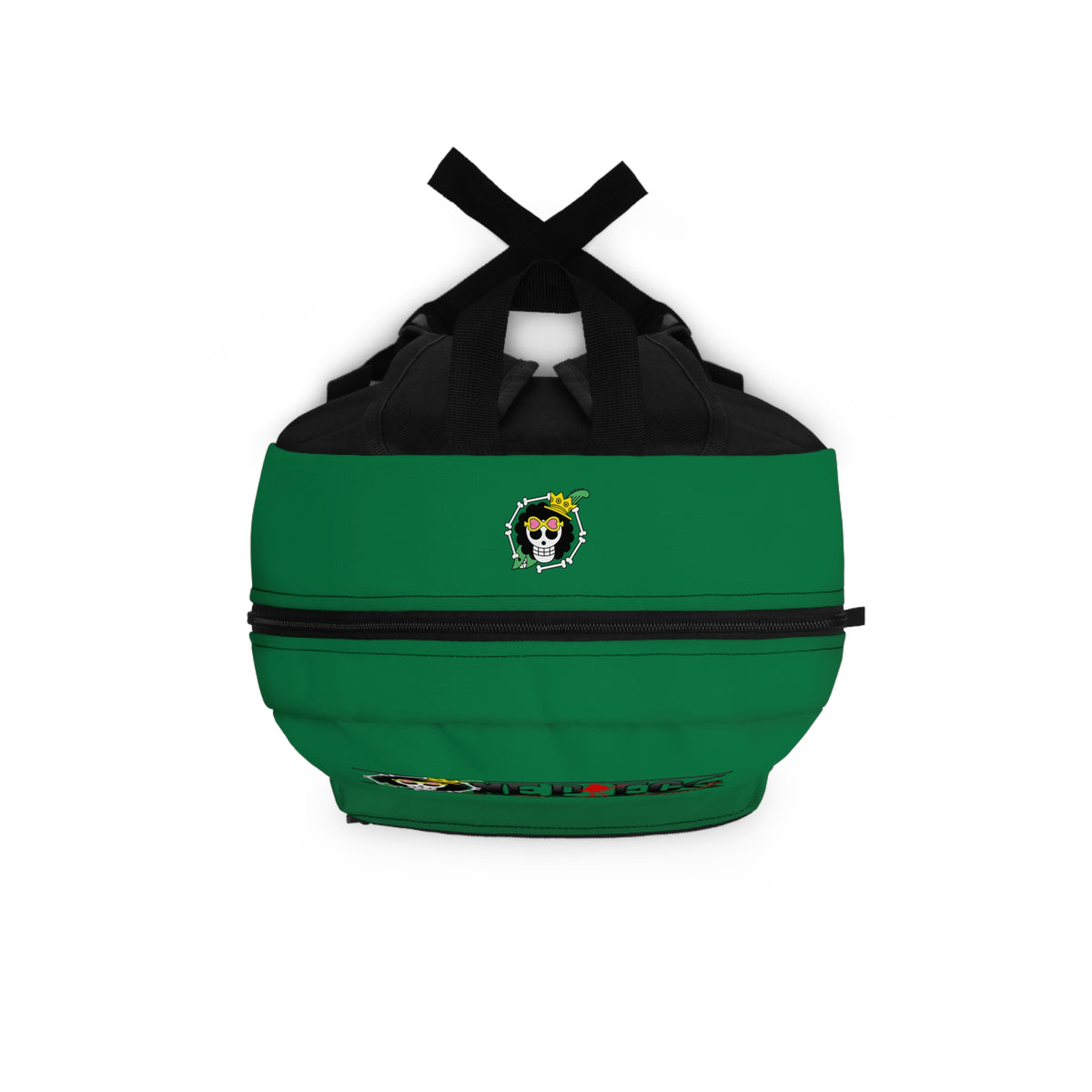 Brook One Piece Anime Backpack Dark green 🎵