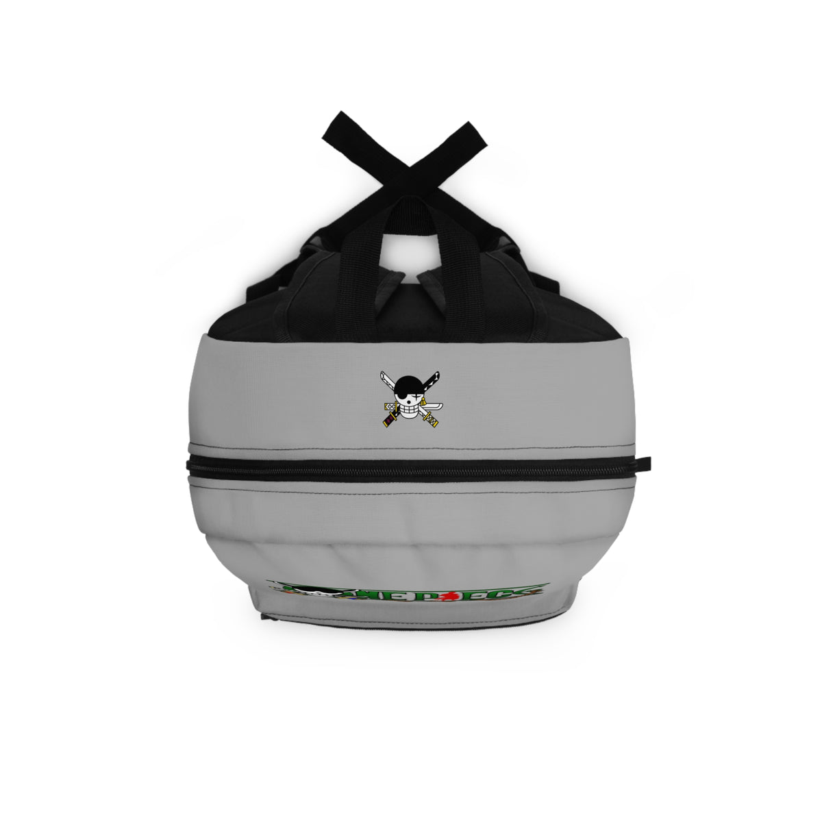 Roronoa Zoro One Piece Anime Backpack Light grey 🗡️