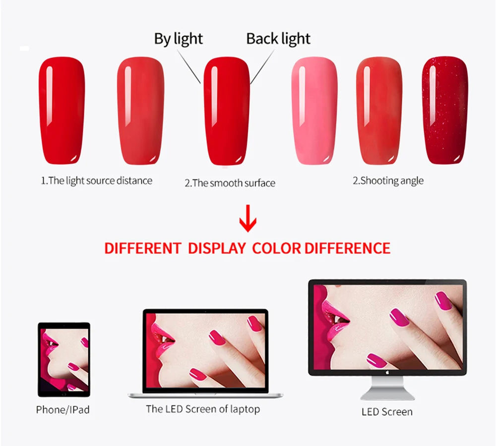 Vendeeni 9 Color/Set Furs Fluff Gel Nail Polish Semi Permanent UV LED Soak Off Gel Varnish DIY Plush Velvet Nail Art Gel Lacquer