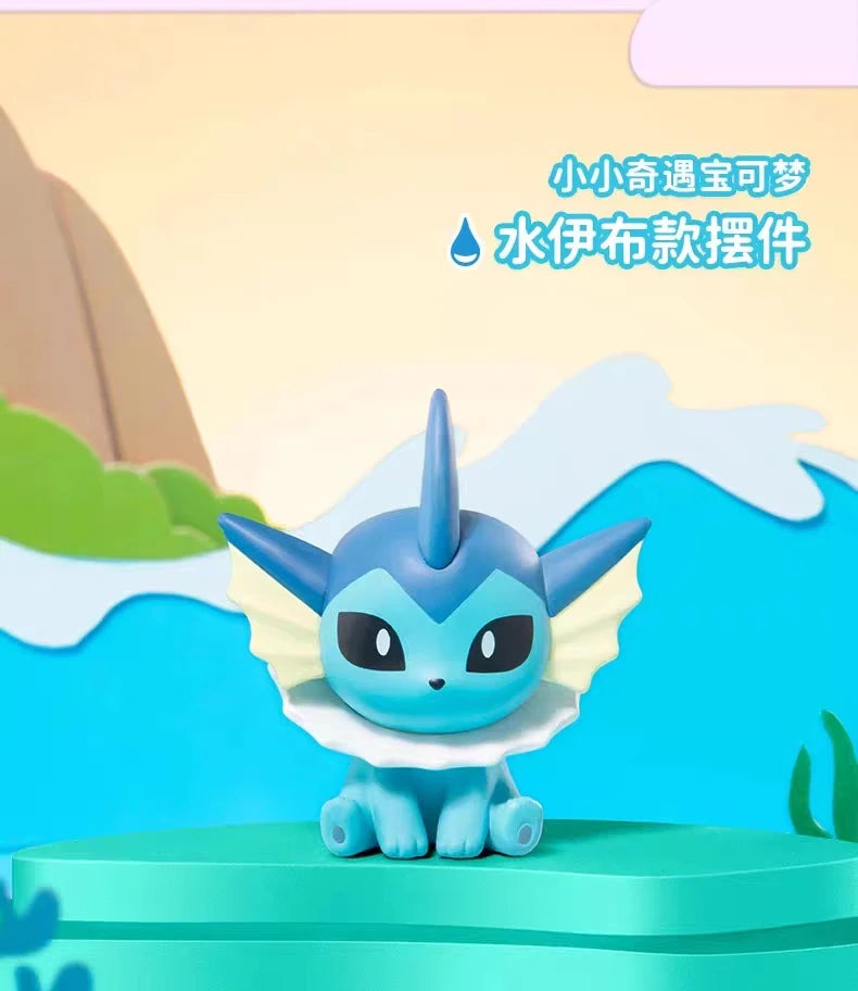 New in Stock Genuine Funism Pokémon Eevee Little Adventure Mini Figure Ornament Animation Peripheral Gift