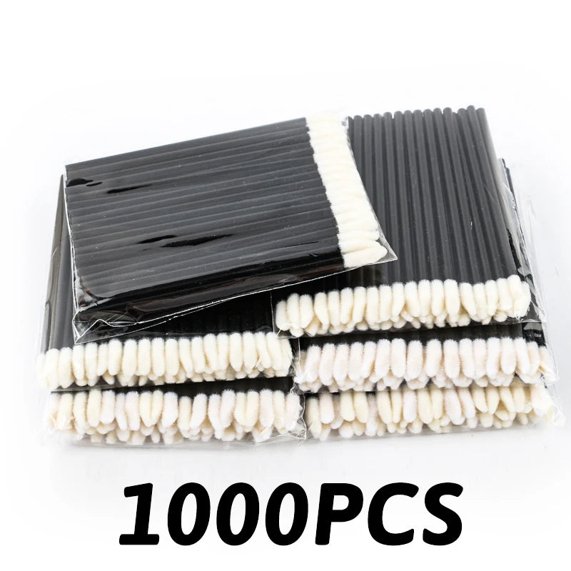Wholesale 50/1000pcs Lip Brushes Applicators Eyelashes Brush Lipstick Brush Lip Gloss Applicator Wands Makeup Beauty Tool