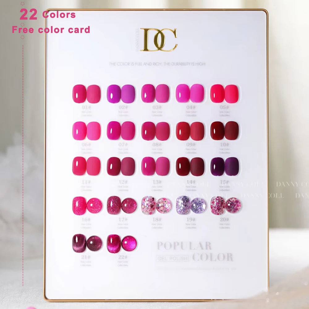 9/22pcs Venalisa Gel Polish Set Hot Selling Pink Pitaya Colors For Nail Salon Whole Set Lacquer UV Gel Enamel Kit Long Lasting