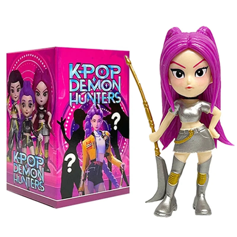 K-Pop Demon Hunters Blind Box: Bandai 10cm Mini Figure Set