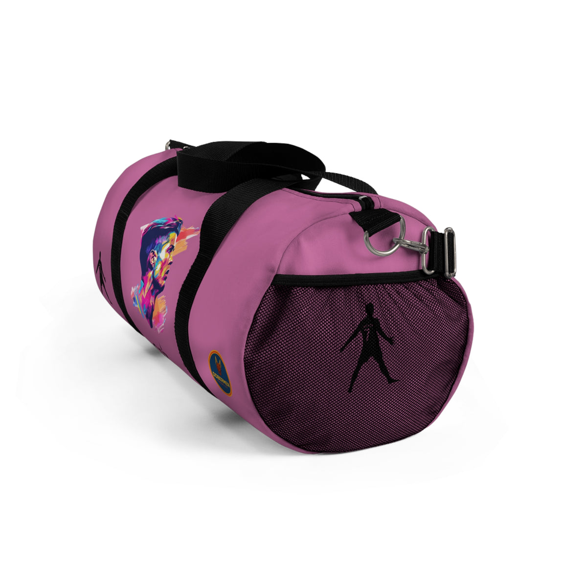 Premium Cristiano Ronaldo Duffel Bag Light pink 🏆⚽