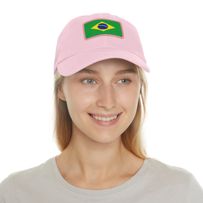 Brazil flag cap