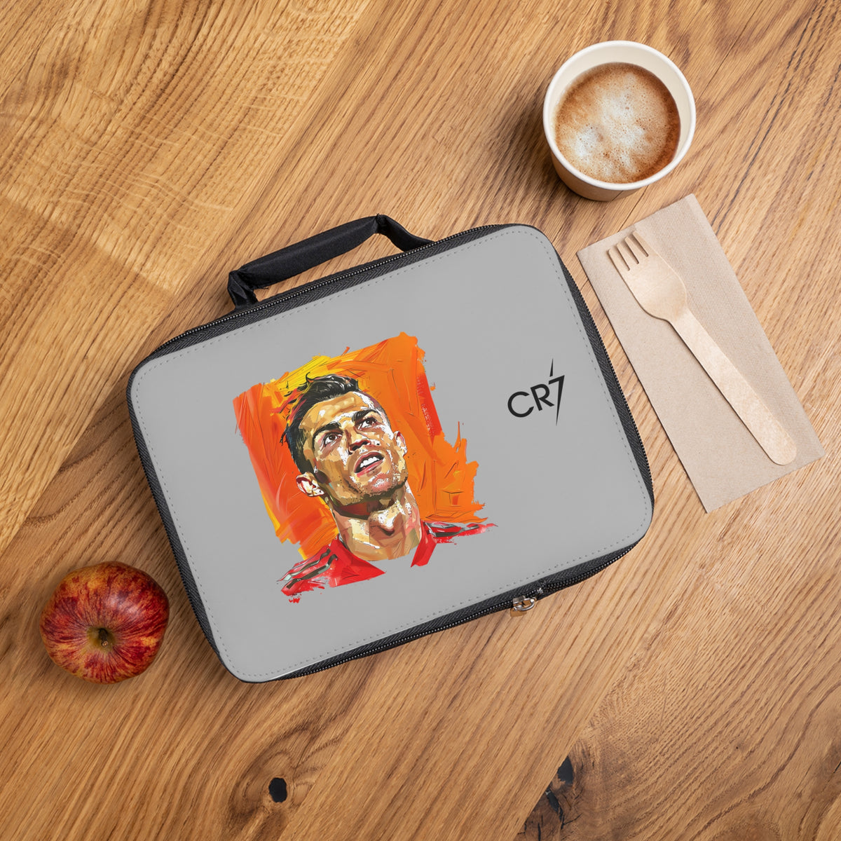 Cristiano Ronaldo Lunch Bag Light grey ⚽🥇
