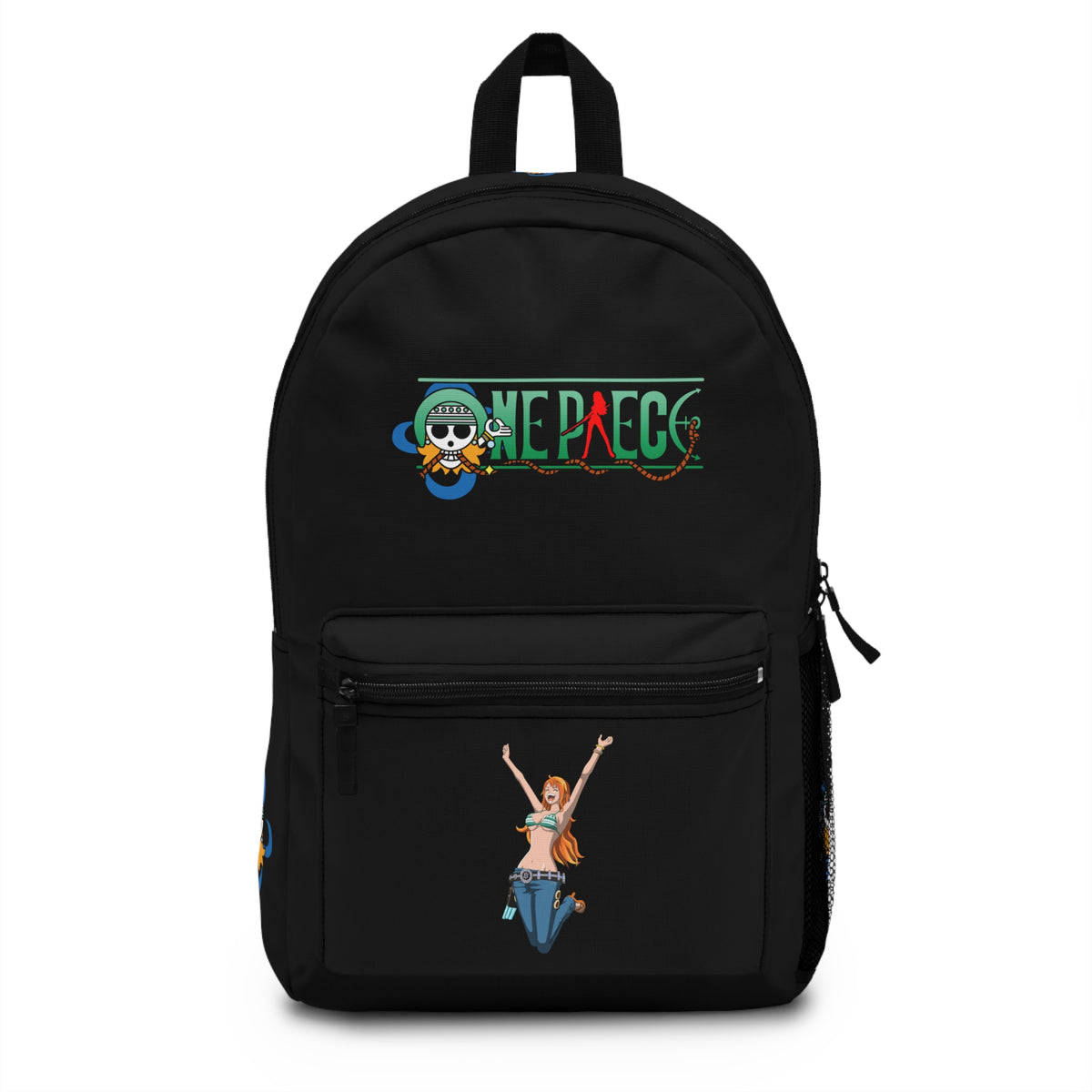 Nami One Piece Anime Backpack Black 🗺️