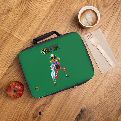 Brook One Piece Anime Lunch Bag Dark green 🍱