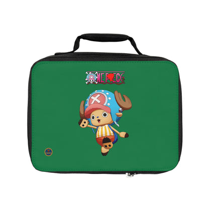 Tony Tony Chopper One Piece Anime Lunch Bag Dark green 🍱