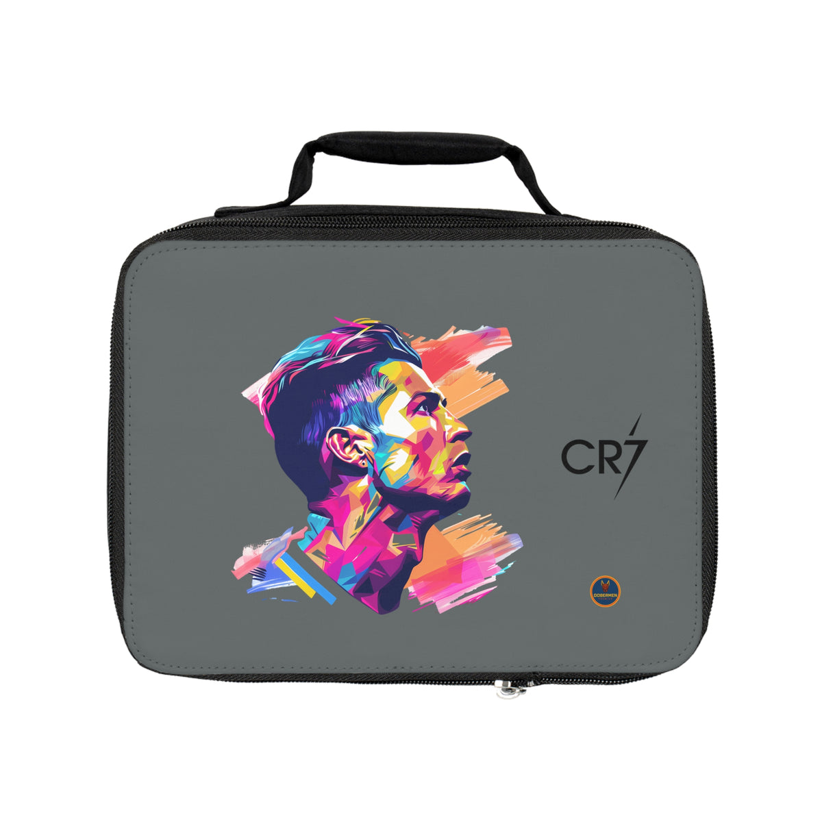 Cristiano Ronaldo CR7 Thermal Lunch Bag Dark grey ⚽🥶