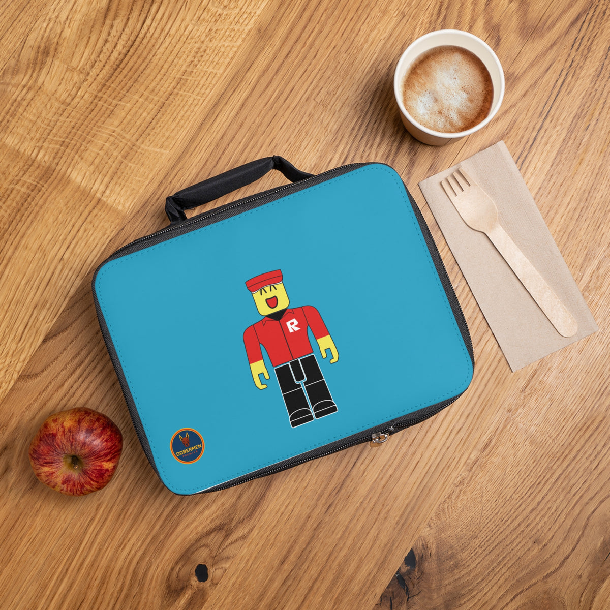 Roblox Gamer Lunch Bag Turquoise 🎮🎒✨