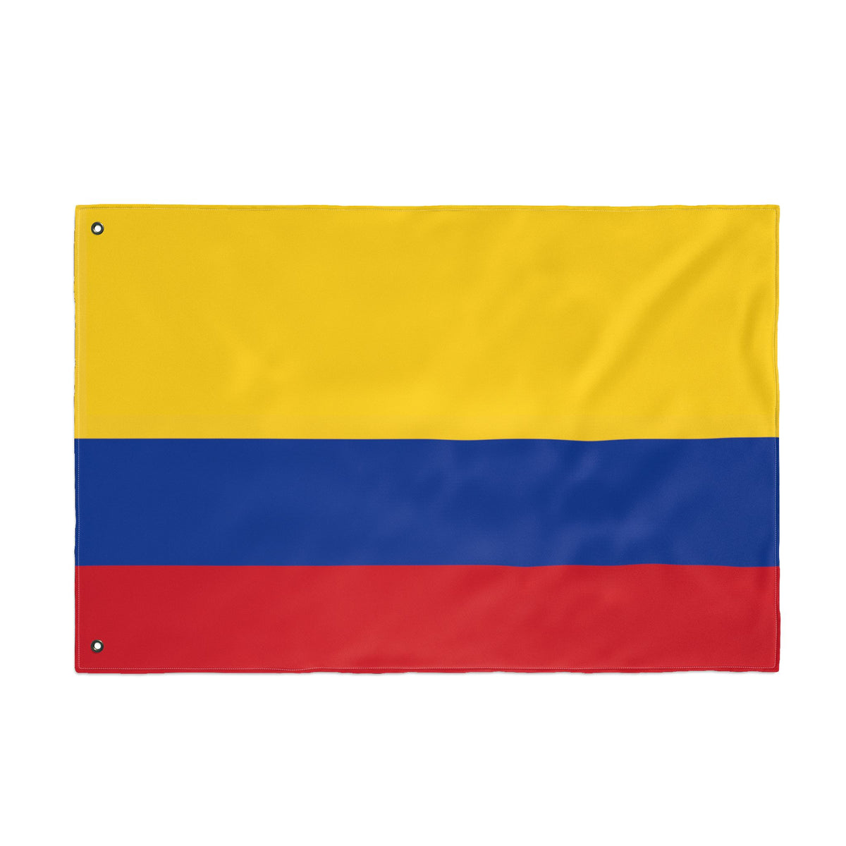 Colombian Tricolor Double-Sided Outdoor Flag — Yellow Blue Red Garden Banner