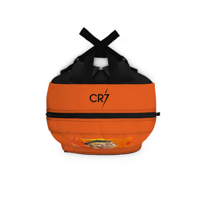 Cristiano Ronaldo CR7 Backpack Orange ⚽🎒