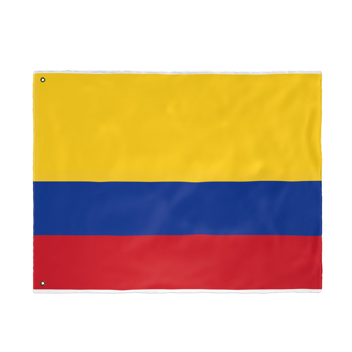 Colombian Tricolor Double-Sided Outdoor Flag — Yellow Blue Red Garden Banner