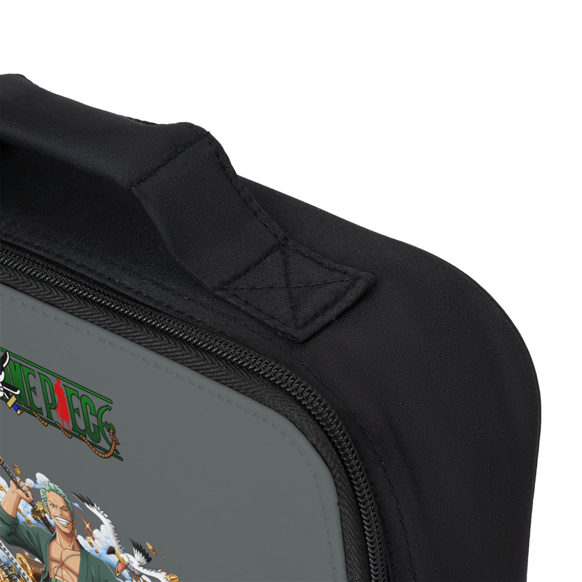 Roronoa Zoro One Piece Anime Lunch Bag Dark grey 🍱