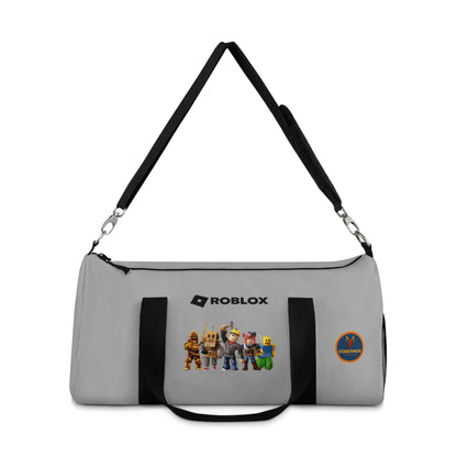 Roblox Adventure Duffel Light grey 🎮✨🧳