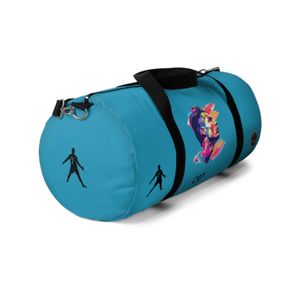 Premium Cristiano Ronaldo Duffel Bag Turquoise 🏆⚽