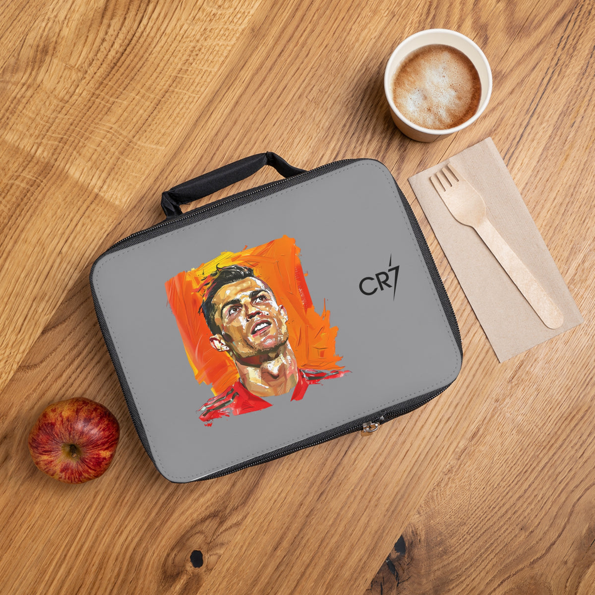 CR7 Cristiano Ronaldo Lunch Bag Grey ⚽🥇