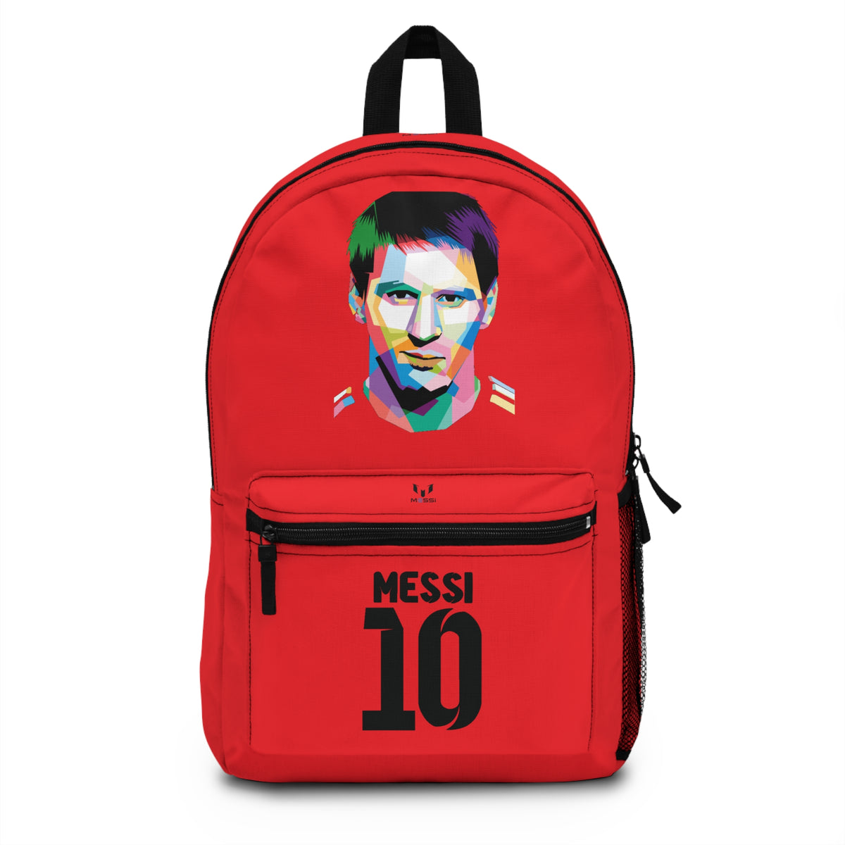 Leo Messi School Backpack for Boys Red 🎒🏆 ⚽
