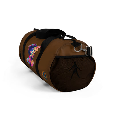 Premium Cristiano Ronaldo Duffel Bag Brown 🏆⚽