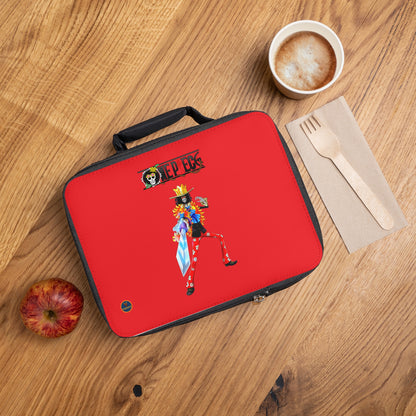 Brook One Piece Anime Lunch Bag Red 🍱