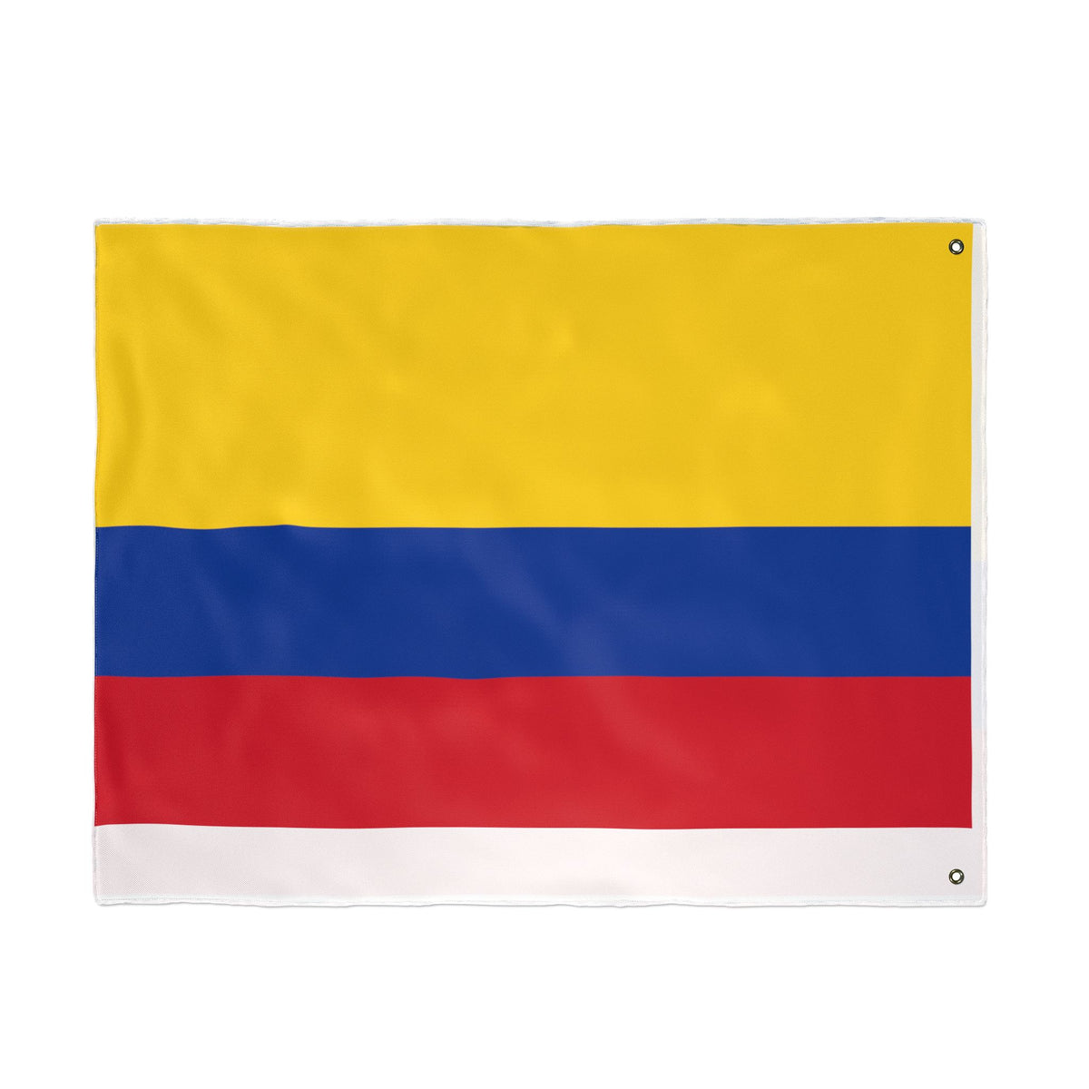 Colombian Tricolor Double-Sided Outdoor Flag — Yellow Blue Red Garden Banner