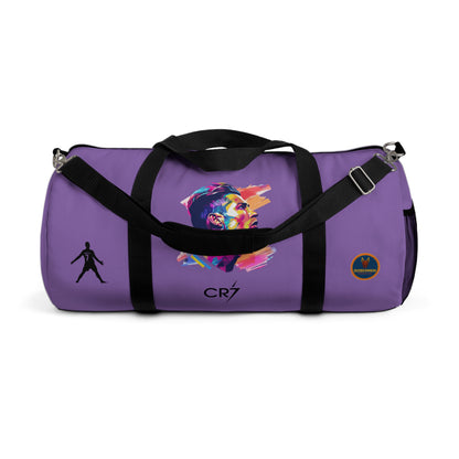 Premium Cristiano Ronaldo Duffel Bag Light purple 🏆⚽