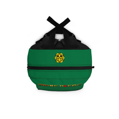 Trafalgar D. Water Law One Piece Anime Backpack Dark green ⚓