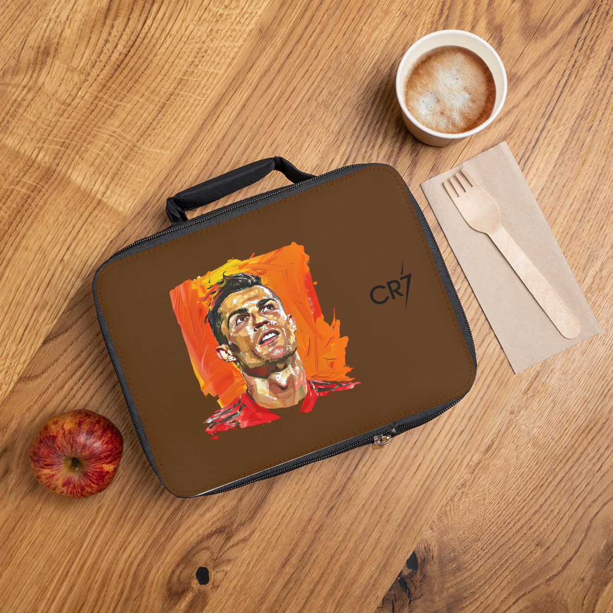 Cristiano Ronaldo Lunch Bag Brown ⚽🥇