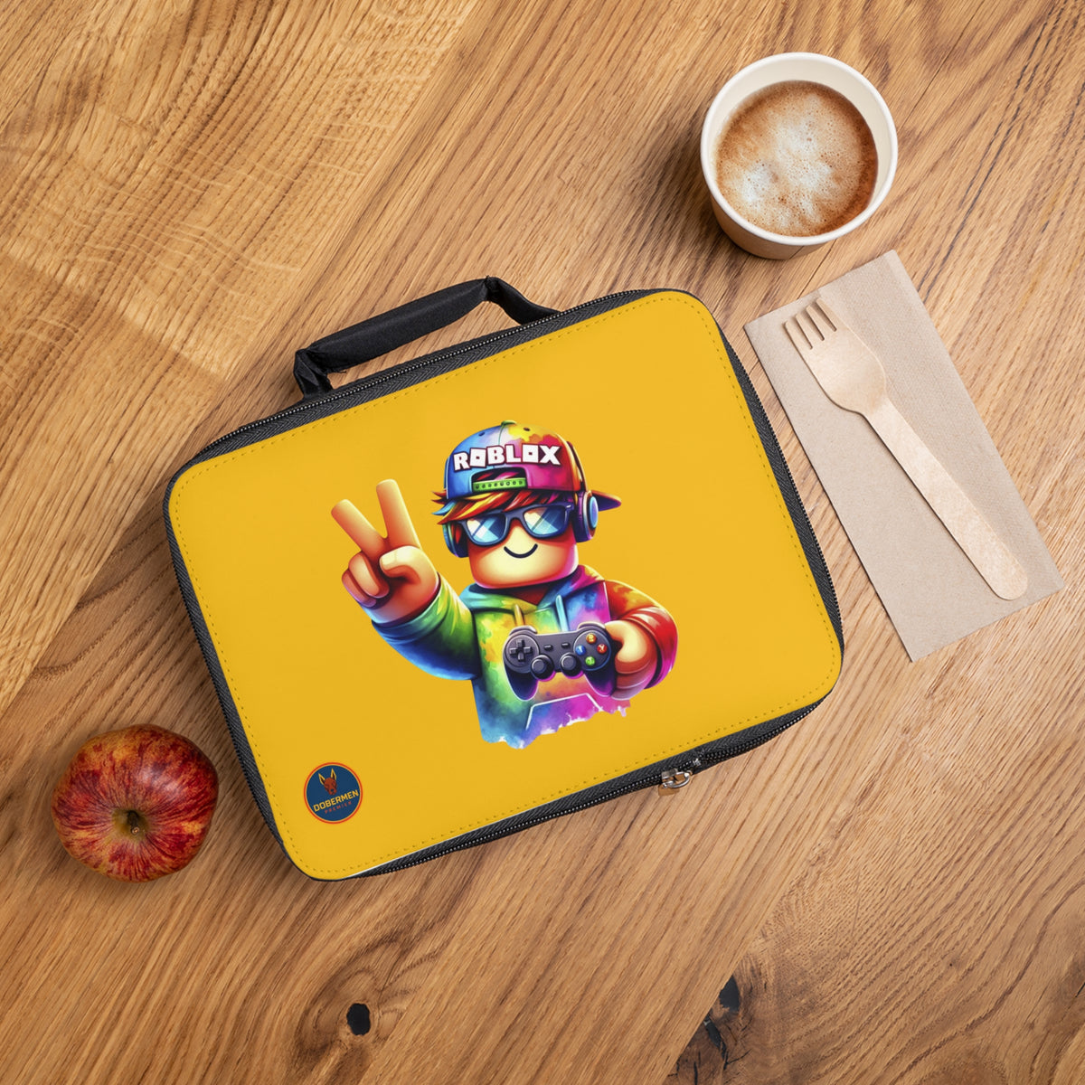 Vibrant Roblox Lunch Box Yellow 🌈 🎮🎒