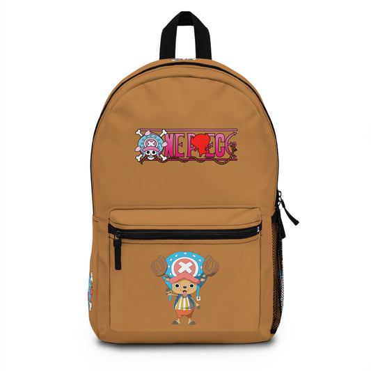Tony Tony Chopper One Piece Premium Backpack Light brown 🎒✨