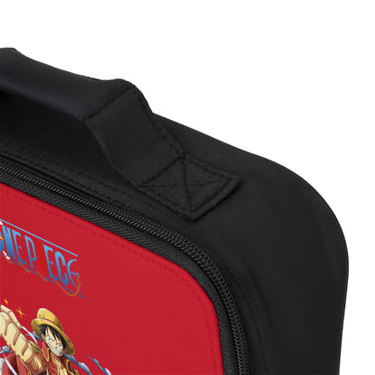 Monkey D. Luffy One Piece Anime Lunch Bag Dark red 🍱