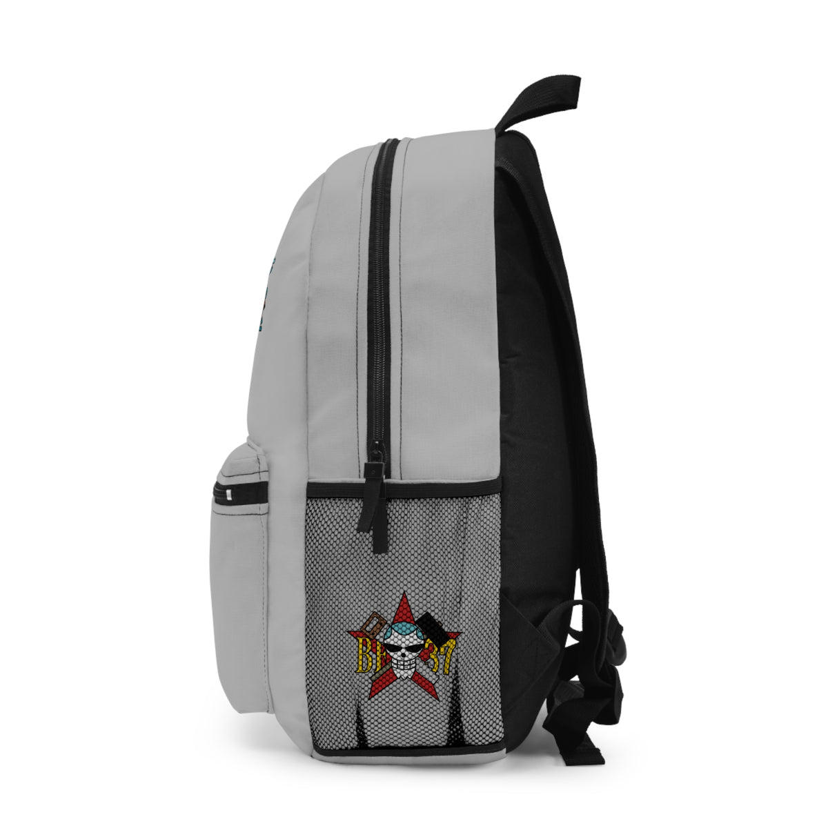 Franky One Piece Anime Backpack Light grey 🔧