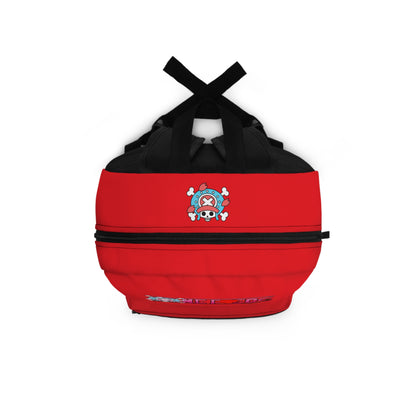 Tony Tony Chopper One Piece Premium Backpack Red 🎒✨