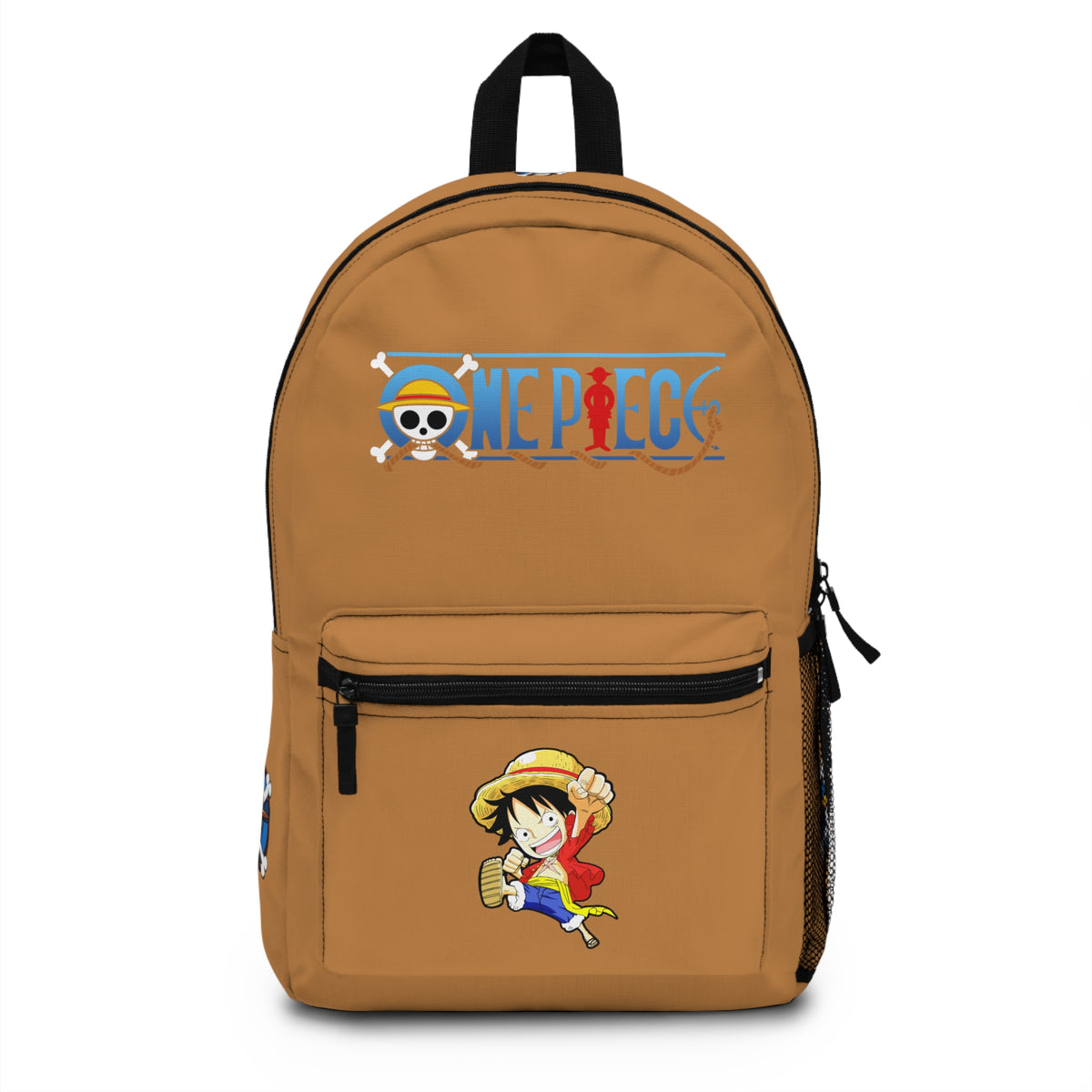 Monkey D. Luffy One Piece Anime Backpack Light brown 🏴‍☠️