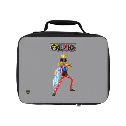 Brook One Piece Anime Lunch Bag Grey 🍱