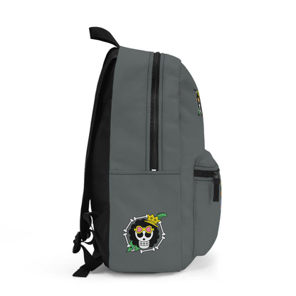 Brook One Piece Anime Backpack Dark grey 🎵