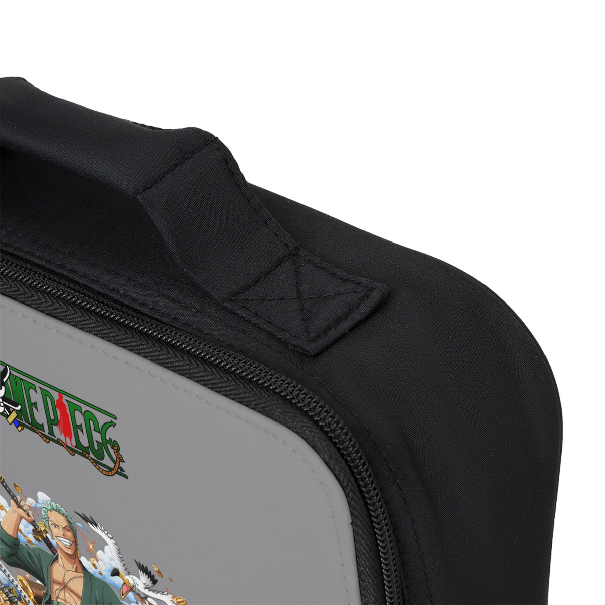 Roronoa Zoro One Piece Anime Lunch Bag Grey 🍱