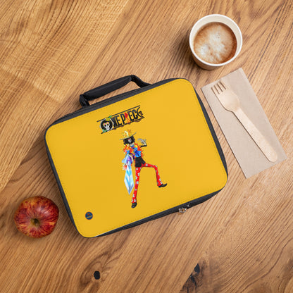 Brook One Piece Anime Lunch Bag Yellow 🍱