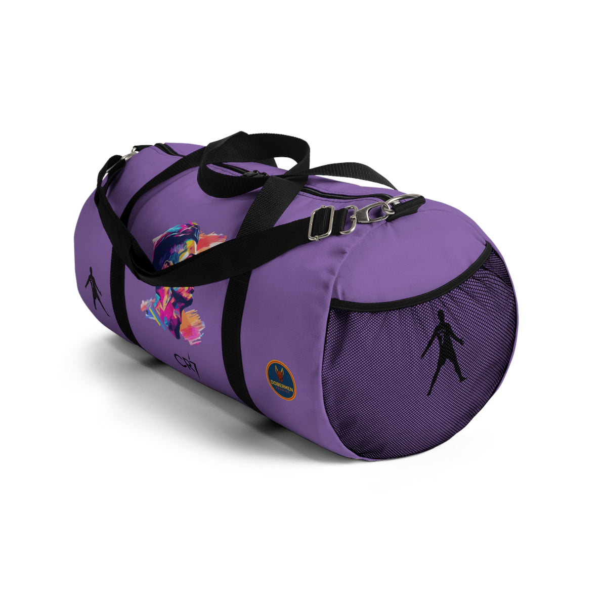 Premium Cristiano Ronaldo Duffel Bag Light purple 🏆⚽