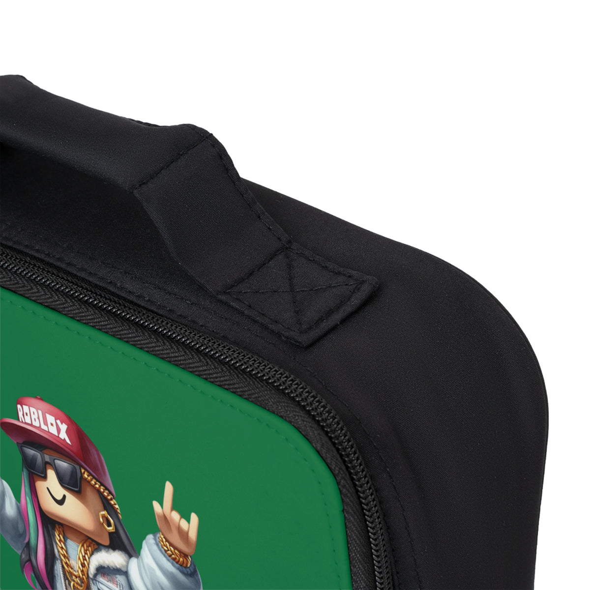 Insulated Roblox Lunch Tote Dark green 🎮✨⚡