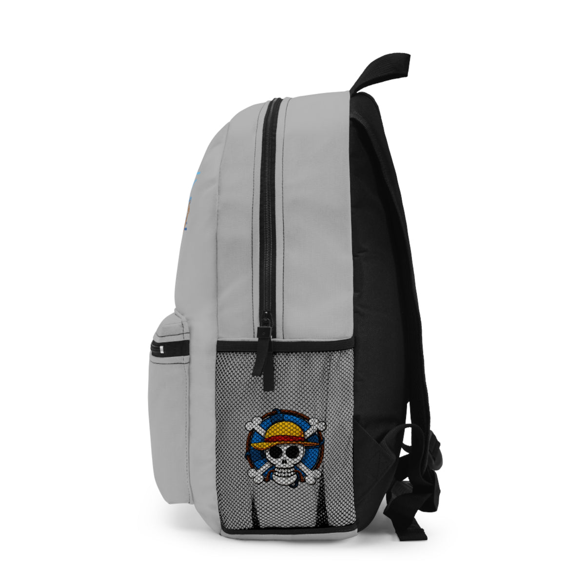 Monkey D. Luffy One Piece Anime Backpack Light grey 🏴‍☠️
