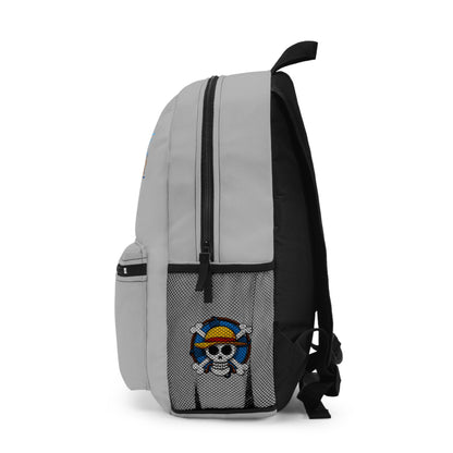 Monkey D. Luffy One Piece Anime Backpack Light grey 🏴‍☠️