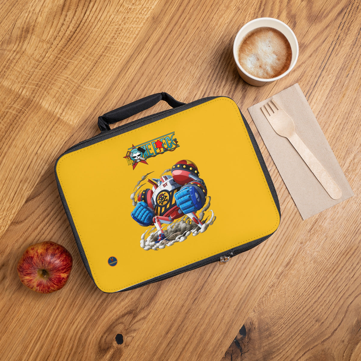 Franky One Piece Anime Lunch Bag Yellow 🍱