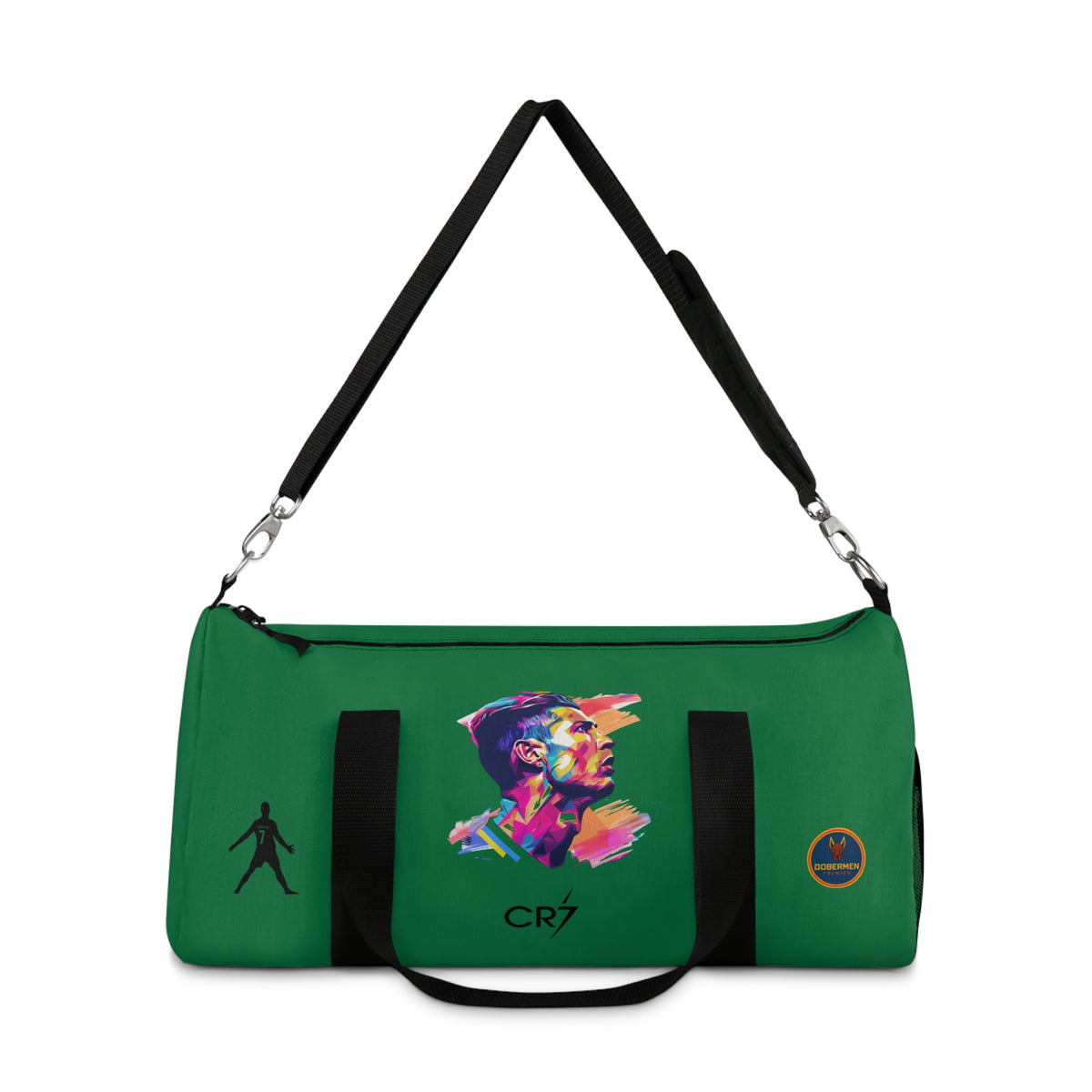 Premium Cristiano Ronaldo Duffel Bag Dark green 🏆⚽