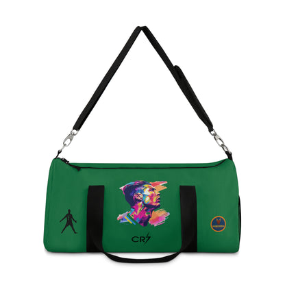 Premium Cristiano Ronaldo Duffel Bag Dark green 🏆⚽
