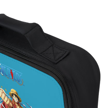 Monkey D. Luffy One Piece Anime Lunch Bag Turquoise 🍱