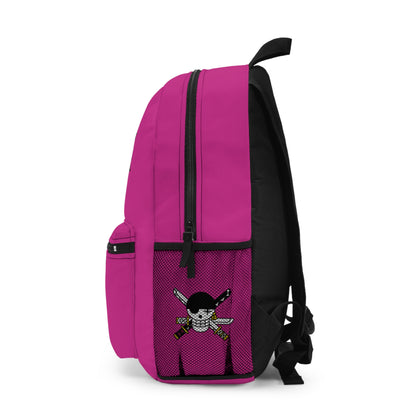 Roronoa Zoro One Piece Anime Backpack Pink 🗡️