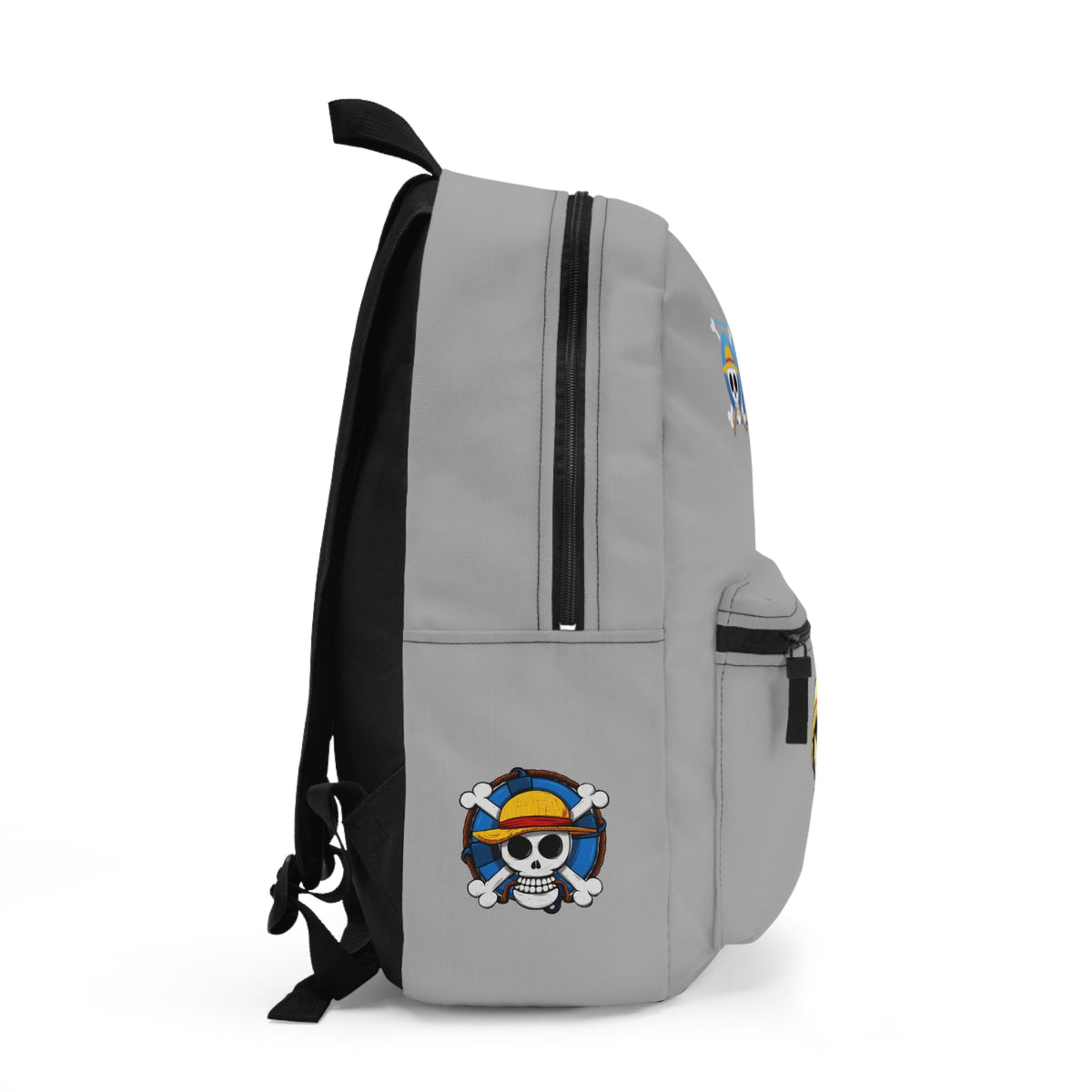 Monkey D. Luffy One Piece Anime Backpack Light grey 🏴‍☠️